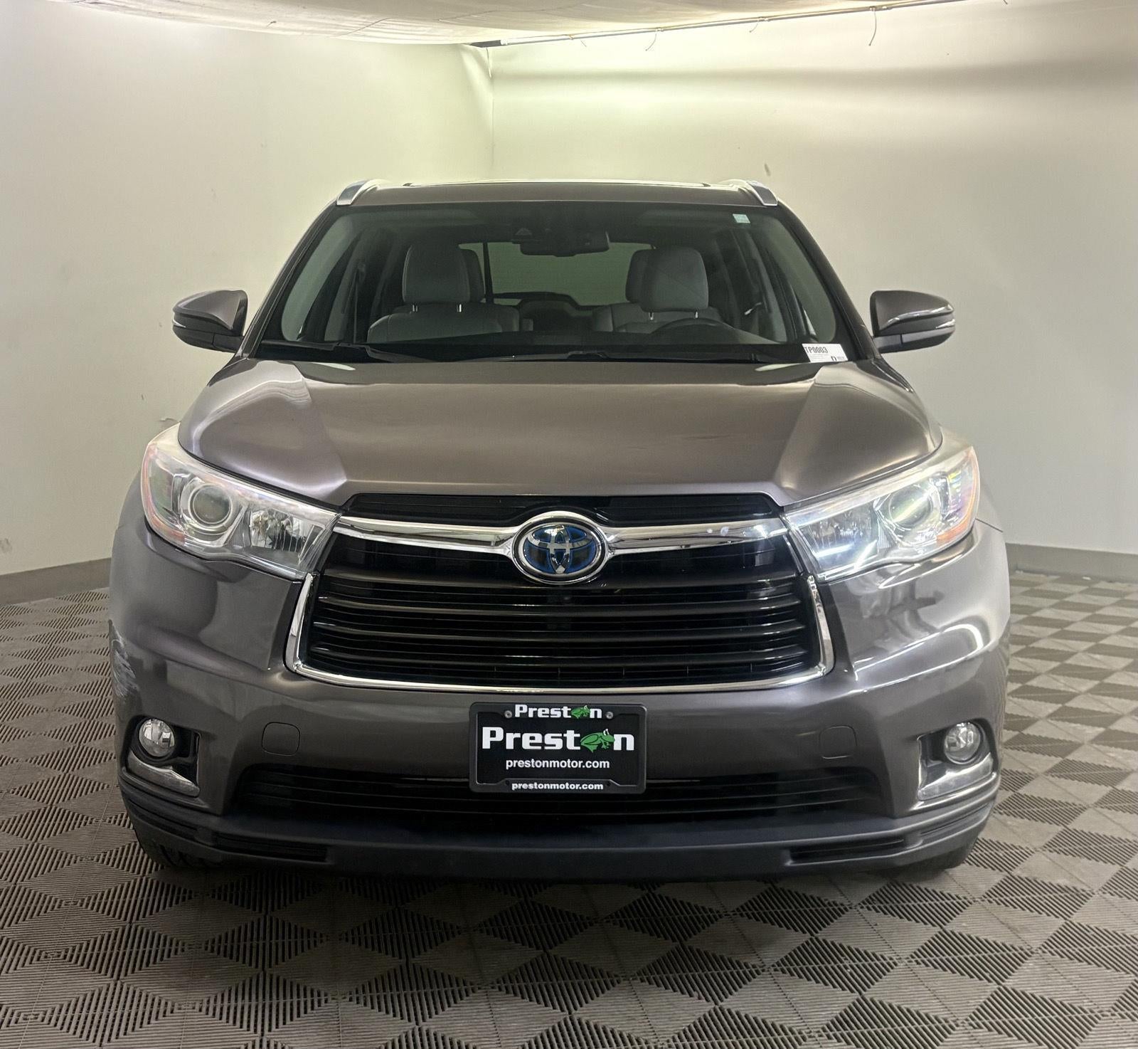2015 Toyota HIGHLANDER HYBRD Limited Platinum