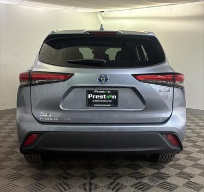 2021 Toyota HIGHLANDER HYBRD Hybrid XLE