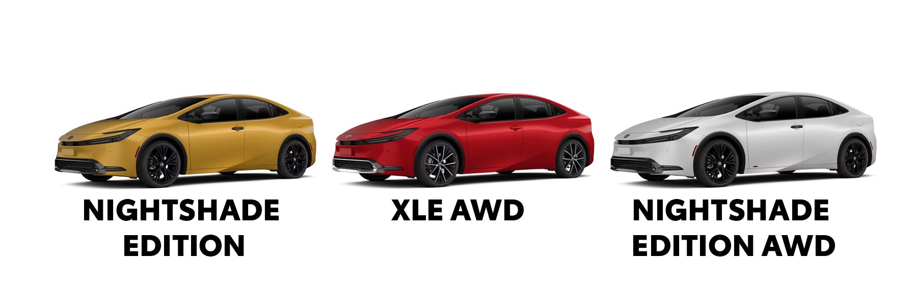 2026 Toyota Prius Trim Levels