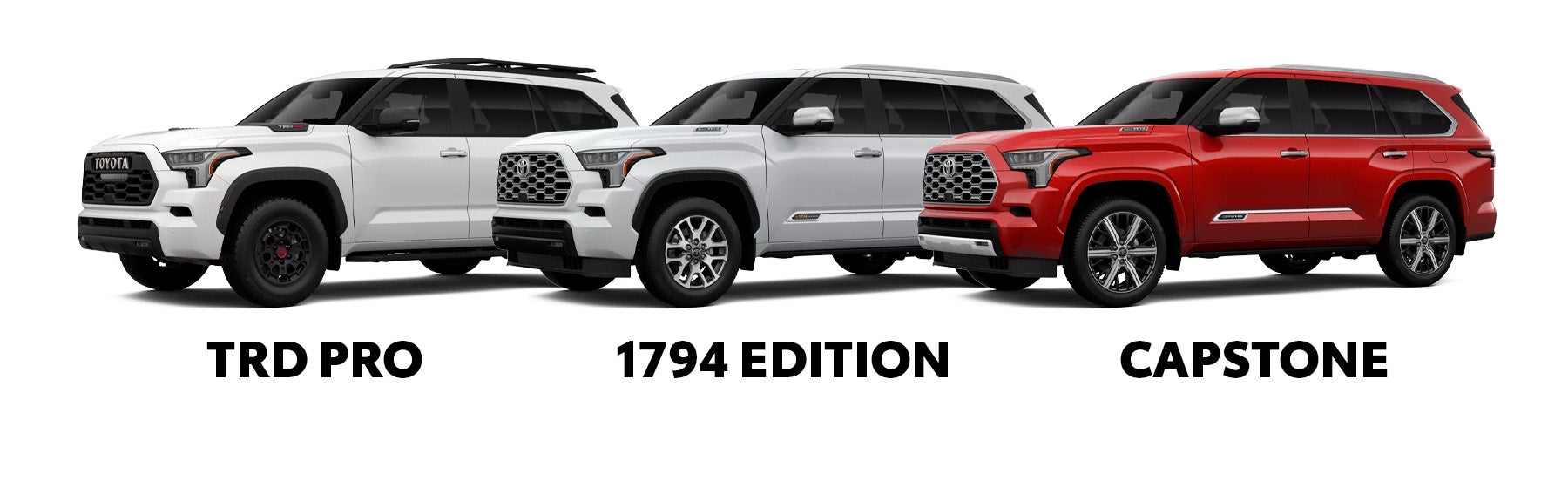 2026 Toyota Sequoia Trim Levels