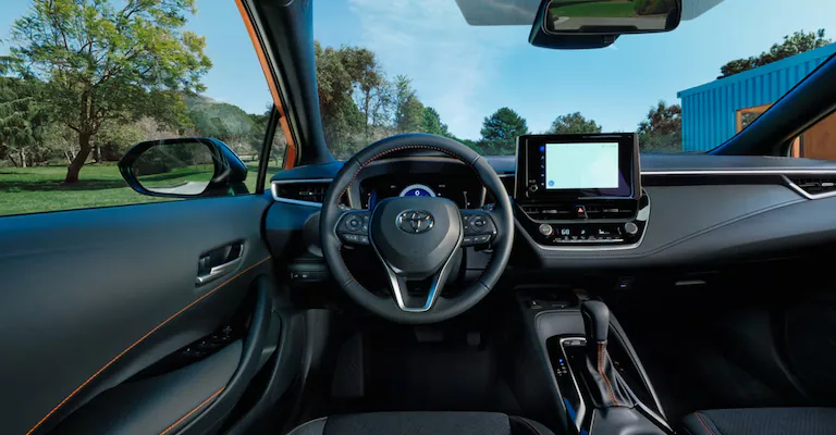 Toyota Corolla Hatchback Interior