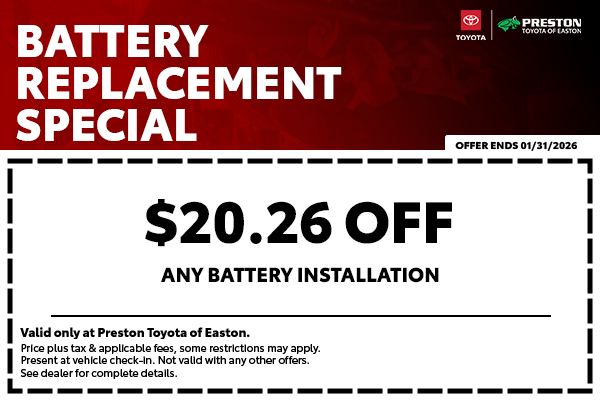 Battery Replacement Special