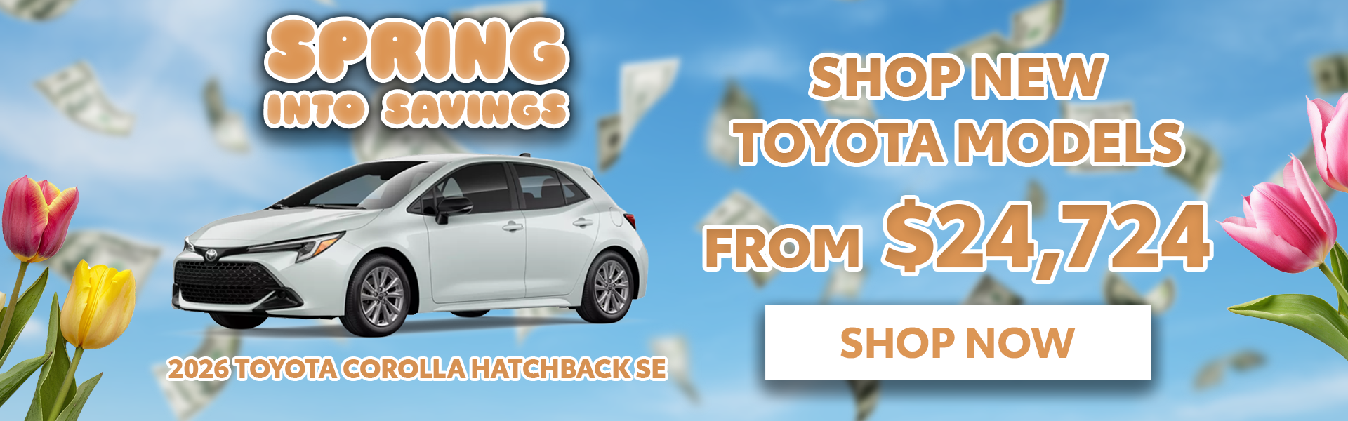 Shop New Toyota Models from $24,724