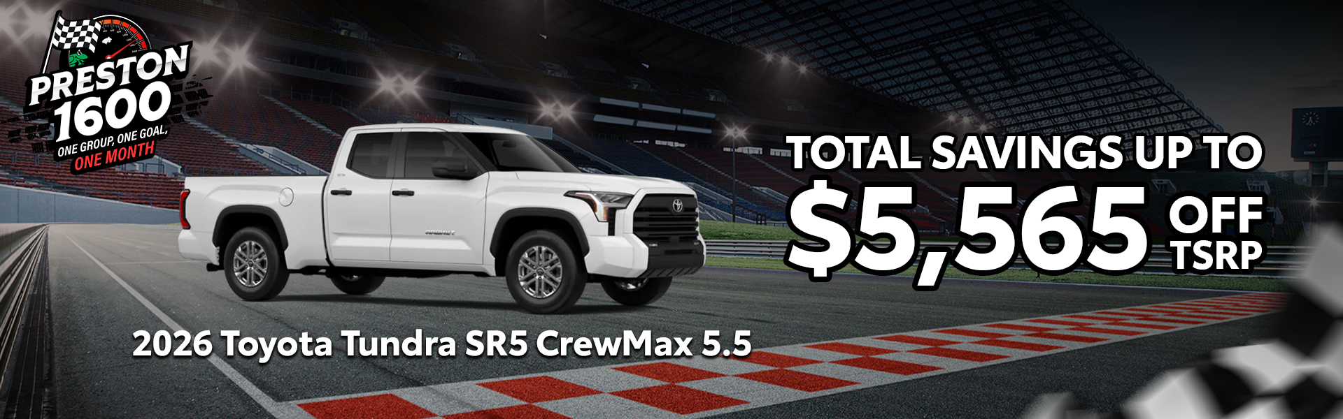 $5,565 off MSRP | 2026 Toyota Tundra SR5