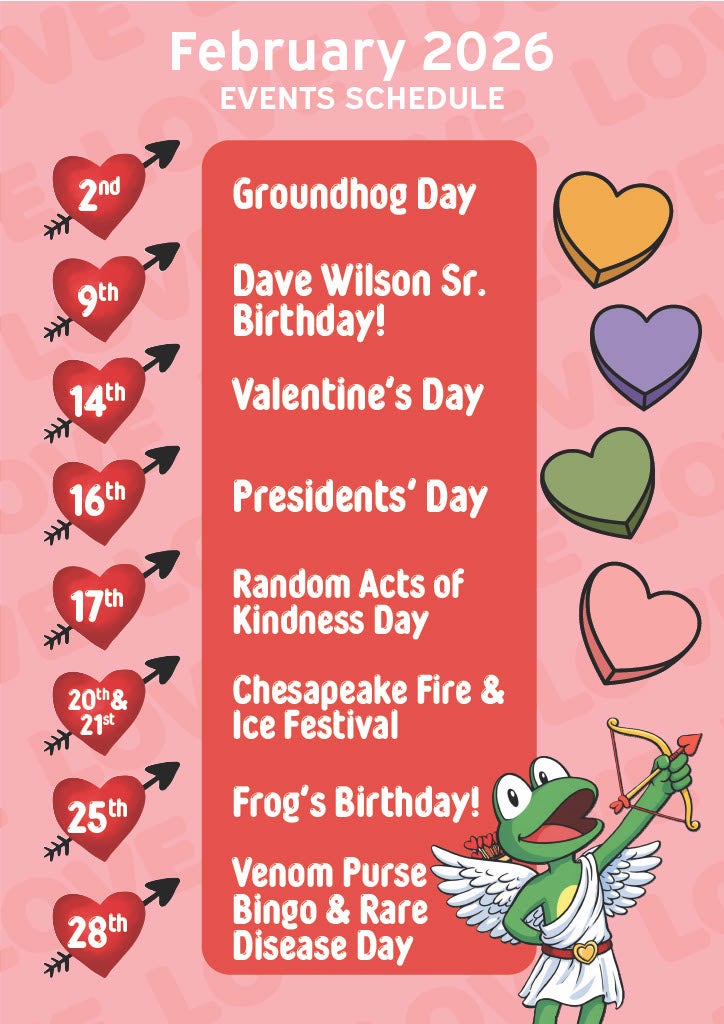 February 2026 Events Schedule